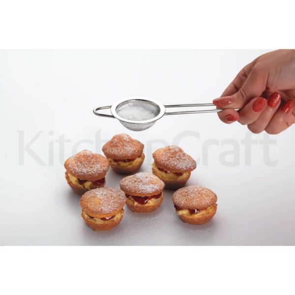 3 Mini Edelstahlsieb Set - 5 cm - Image 3