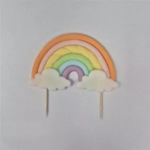 AnetaDolce - Regenbogen Zuckerdekor - Pastellfarben