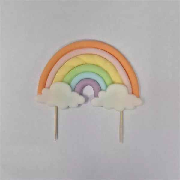 AnetaDolce - Regenbogen Zuckerdekor - Pastellfarben